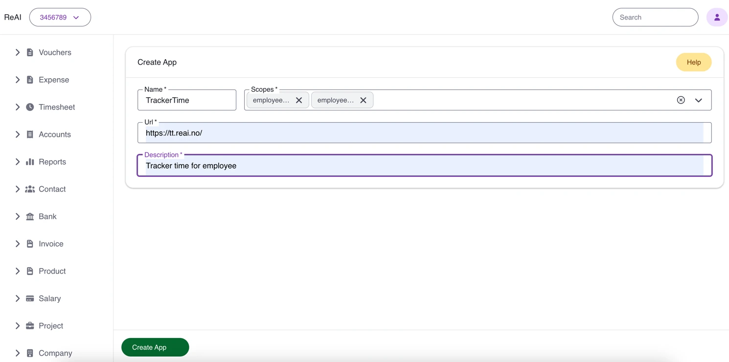 Create Apps